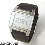 JUNGHANS(ユンハンス) 腕時計 MEGA1000 026/4510.00 シルバー×ブラック