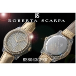 【送料無料】ROBERTA　SCARPA　レザーウォッチ　RS6043 ゴールド（アース）