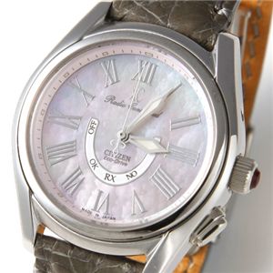 CITIZEN Xc(シチズン クロスシー) Eco-Drive レディースウォッチ グレー・レザー