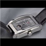 TOMMY HILFIGER（トミーヒルフィガー）レザーウォッチ（時計）オートマチック テンプスケルトン 1710141