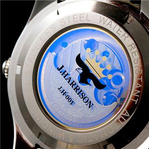 J.HARRISON(ジョン・ハリソン) オートマチック ブレスウォッチ  JH-001NBB/ブラック×ブラック 第2画像