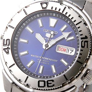 SEIKO(セイコー) オート5 SPORTS ブレスウォッチ SNZE93KC/ネイビー