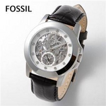 FOSSIL(フォッシル) オートマスケルトンバック ベルトウォッチ　ME3008