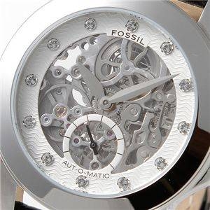 FOSSIL(フォッシル) オートマスケルトンバック ベルトウォッチ　ME3008