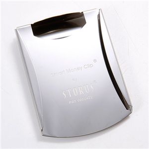 STORUS スマートマネークリップ シルバー