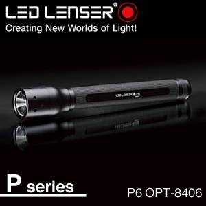 LED LENSER (レッドレンザー) LEDライト LENSER P6 OPT-8406