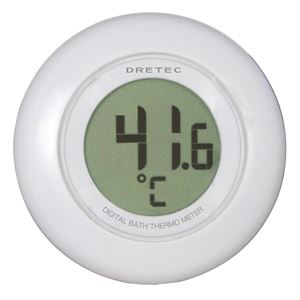 dretec（ドリテック） デジタル湯温計 O-227WT ホワイト