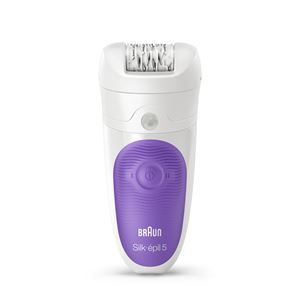 シルク・エピル5 ウェット&ドライ(脱毛器) 防水/2段階スピード設定可【BRAUN(ブラウン)】 SE5541