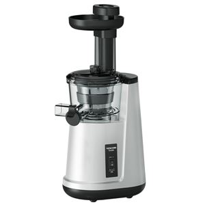 スロージューサー(低速プレス)【TESCOM(テスコム)】食洗機対応/軽量スリムボディ シルバー(銀) TSJ500-S