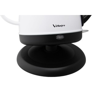 ViAlegre(ビアレグレ) エレクトリックケトル 0.8L VD-K121W ステンレス ホワイト