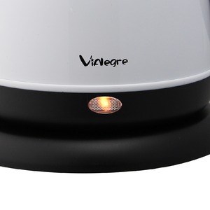 ViAlegre(ビアレグレ) エレクトリックケトル 0.8L VD-K121W ステンレス ホワイト
