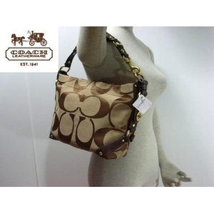 コーチ COACH バッグ パテントトリムカーリーショルダー 4
