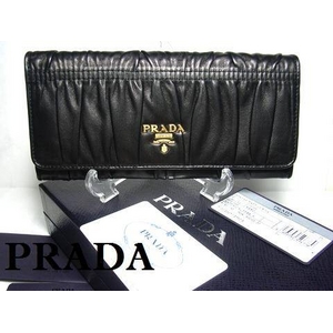 PRADA(プラダ) 長財布 1M1132-NAPPA-GAUFFRE-A-NERO 