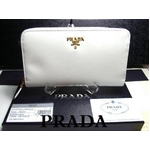 PRADA(プラダ) SAFFIANO METAL 1M0506 長財布 ホワイト