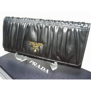 PRADA(v_) 1M1132 NAPPA GAUFRE NERO z