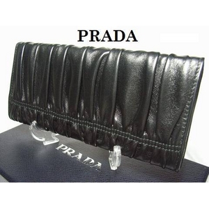 PRADA(v_) 1M1132 NAPPA GAUFRE NERO z
