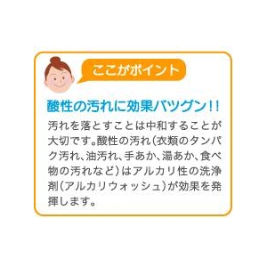 エコライフの決定版！　アルカリウォッシュ 3kg