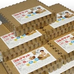 やさしいコルクマットレギュラーサイズ(30cm)108枚セット(約6畳)