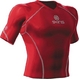 SKINS(�X�L���Y) SPORT �V���[�g�X���[�u�g�b�v ���b�h/�O���[ b10014004 XS�T�C�Y