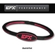 EFX（イーエフエックス） パフォーマンス リストバンド オーバルブレスレット ブラック×ピンク[正規品]4001568-231 Mサイズ