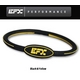 EFX（イーエフエックス） パフォーマンス リストバンド オーバルブレスレット ブラック×イエロー[正規品]4001568-236 Mサイズ