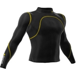 噂の着るサプリメント!! 【SKINS（スキンズ）】 『 SPORT CROM ロングスリーブトップモックネック black』 ブラック M
