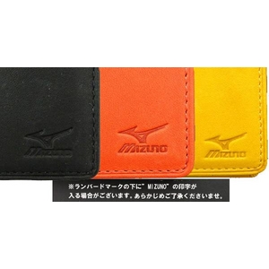 名刺入れ MIZUNO(ミズノ) グラブの革で作った本格人気アイテム! 2zg91009 ブラック(09)