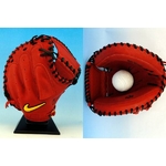 ☆★2010年モデル!!!★☆ NIKE（ナイキ） 一般軟式用キャッチャーミット 右投用 レッド(601) 右投用
