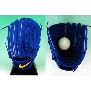 NIKE(ナイキ) 一般軟式グローブ 『SIGNATURE MODEL(シグネチャーモデル) 』 投手 岩隈型 bf1385-403 ロイヤルブルー(403) 右投げ用