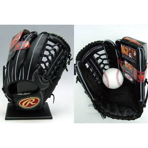 RAWLINGS(ローリングス) 硬式外野手用グローブ 『プロプリモシリーズ』 右投げ用 ブラック