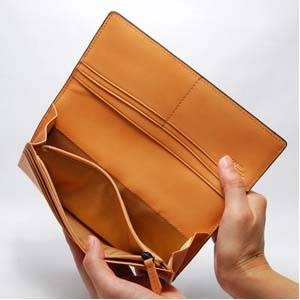 LORETO(ロレート) コードバンシリーズ 長財布 ブラック