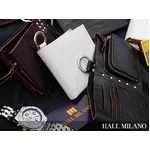 HALL MILANO(ハルミラノ) リングシリーズ 2つ折り財布(スタンダード) ホワイト