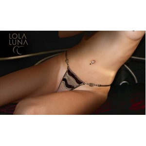Lola Luna（ローラルナ） 【Sheerazade 】G ストリングショーツ Mサイズ