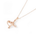 Beji(�x�W) hearts diamond/�l�b�N���X �s���N�[�S�[���h �y��������񒅗p�z