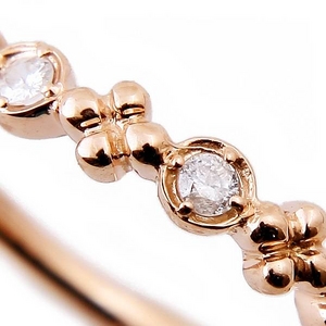  Beji(ベジ) 〜elegant style series〜 flowers/リング 9号 tj200909003be K10 ピンクゴールド