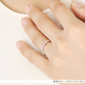 Beji(ベジ) ～elegant style series～ love/リング 11号 tj200909006be K10 ピンクゴールド