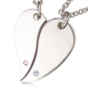 with me 【95-2212-2213】ハートオブピースネックレス(ペア商品) TJ201002010WITH ME