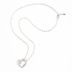 Beji(�x�W) heart to heart/�l�b�N���X/Sparkle silver Heart�~Pink Heart�ycz�_�C���z�y�Ԍ˂������񒅗p�z