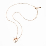 Beji(�x�W) heart with star/�l�b�N���X/Natural Pink�~White Stone�ycz�_�C���z�y�Ԍ˂������񒅗p�z