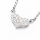 Beji(xW) heartpF/lbNX/Sparkle Silver~White Stoneycz_Cz