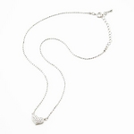 Beji(�x�W) heart�p���F/�l�b�N���X/Sparkle Silver�~White Stone�ycz�_�C���z