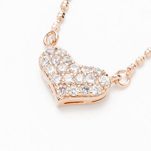 Beji(xW) heartpF/lbNX/Natural Pink~White Stoneycz_Cz