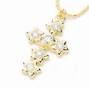 Beji(xW) star cross/lbNX/Light Yellow~White Starycz_Cz