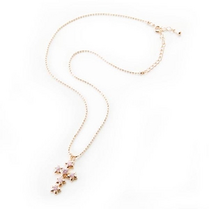 Beji(xW) star cross/lbNX/Natural Pink~Pink Starycz_Cz