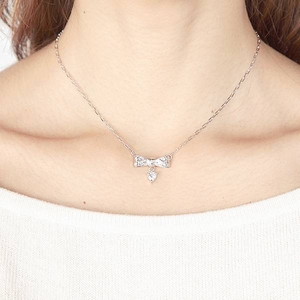 Beji(xW) ribbon type/lbNX/Sparkle Silver~White Stoneycz_Cz