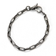 basis/Chain Bracelet/ブレスレット 【シルバー925 ブラックコーティング】