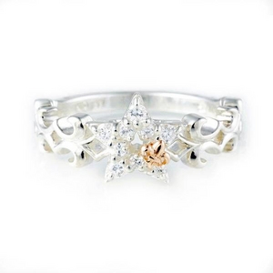 Arpege(アルページュ) STARRY NIGHT/リング星【シルバー925】 9号【矢部美佳さん着用】