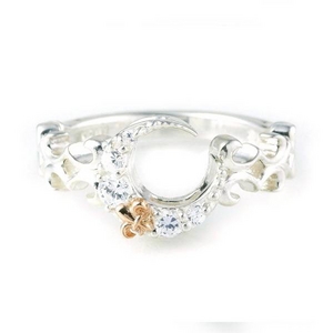 Arpege(アルページュ) STARRY NIGHT/リング月【シルバー925】 9号