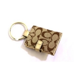 【COACH】 コーチシグネチャー ピクチャーフレーム キーリングF92698SKHM9