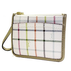 COACH(コーチ) OUTLET ペイトン タッタソール ID スキニー /ID パスケース コインケース F48093B4/MC
